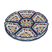 8 Pieces Madafe - handmade Hebron ceramic