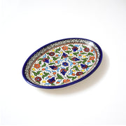 Oval Dish B2 - handmade Hebron ceramic