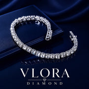 Classic Round Diamond Tennis Bracelet