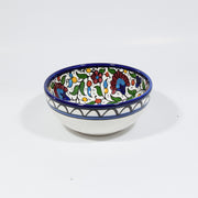 Deep Bowl (Zibdiya) 12 cm - handmade Hebron ceramic