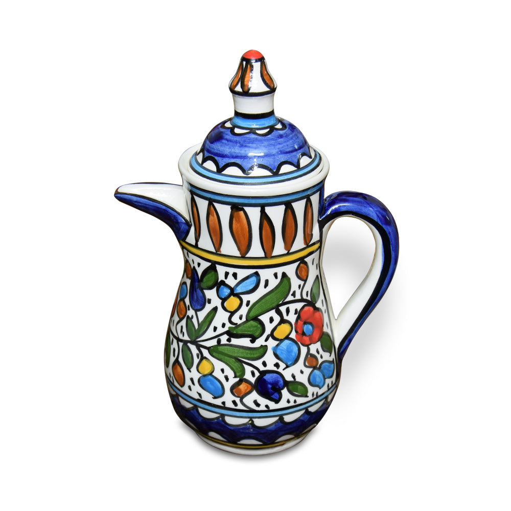 Coffee kettle - handmade Hebron ceramic