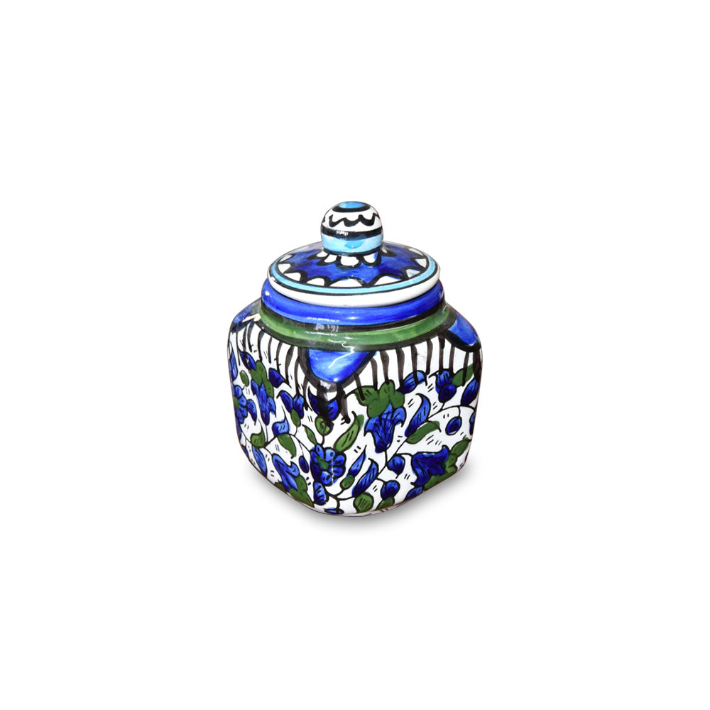 Cubic Jar Size 1 - handmade Hebron ceramic