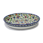 Round Dish R706 - handmade Hebron ceramic