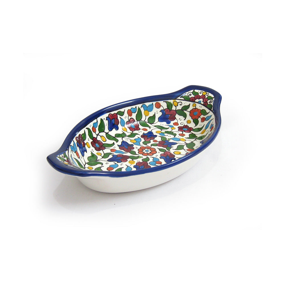 Felucca Dish size1 - handmade Hebron ceramic