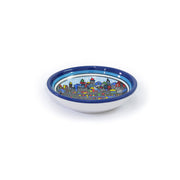 Flat Bowl 9 cm - handmade Hebron ceramic
