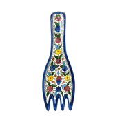 Fork Size 25 cm - handmade Hebron ceramic