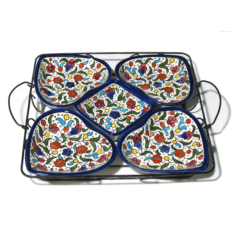 Hearts Madafe - handmade Hebron ceramic