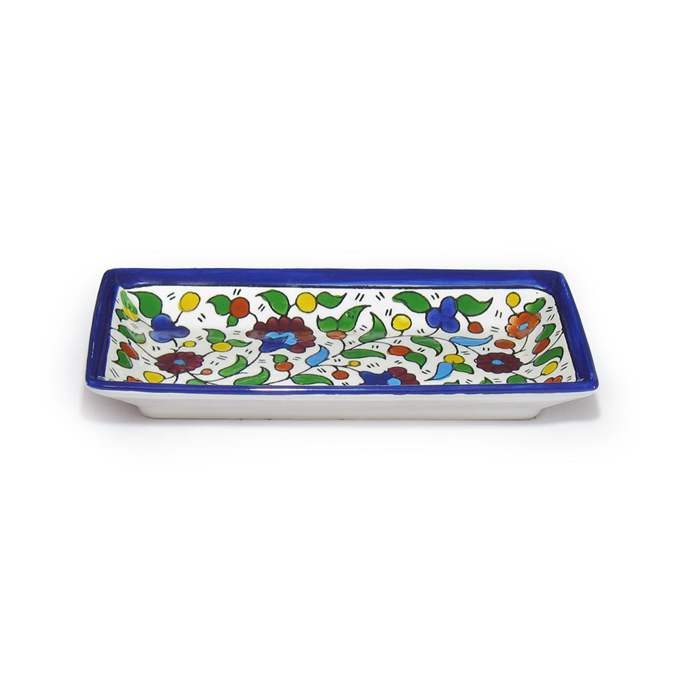Oblong Dish M2 - handmade Hebron ceramic