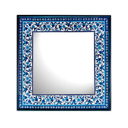 Mirror size 45*45 - handmade Hebron ceramic