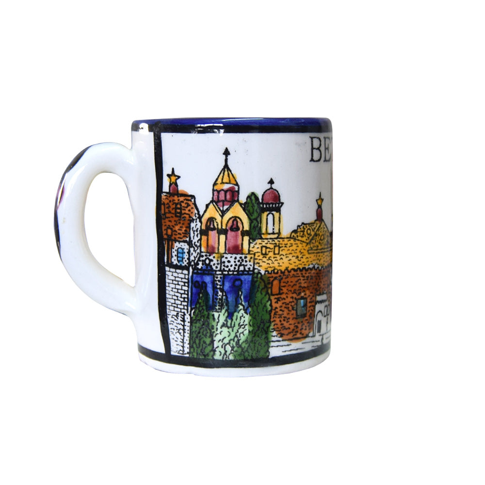 Mug Size 2 - handmade Hebron ceramic