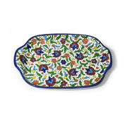 Oblong Trays With Handle - handmade Hebron ceramic