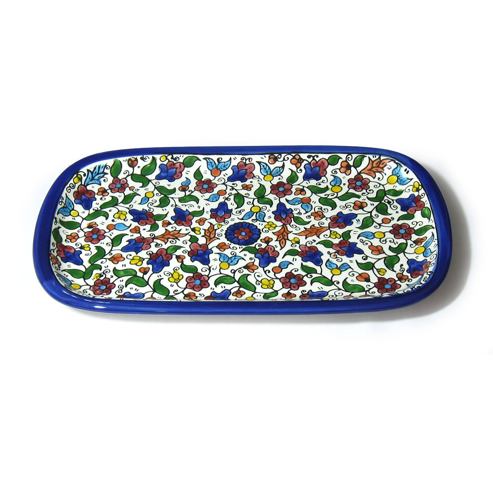 Oblong Trays Size 2 - handmade Hebron ceramic