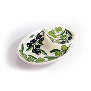 Olive Dish - handmade Hebron ceramic