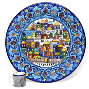 Plate size 52 - handmade Hebron ceramic