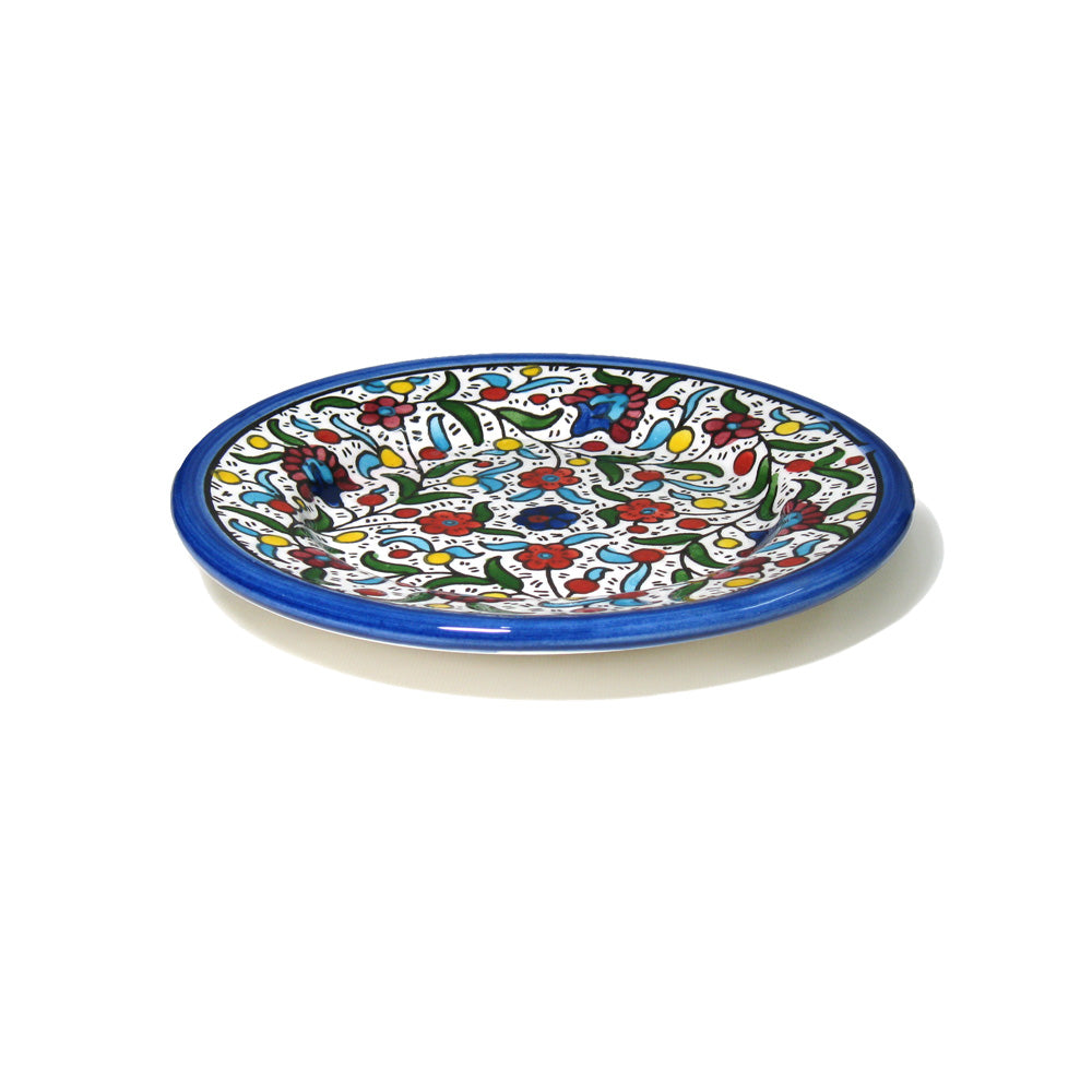 RIM Plate 20 cm - handmade Hebron ceramic