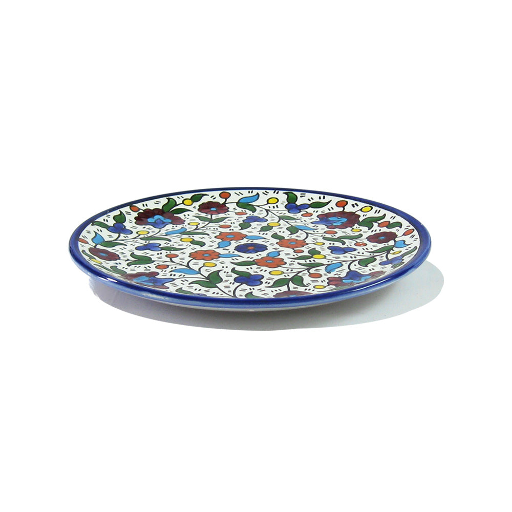 Royal Plate Size 19 - handmade Hebron ceramic