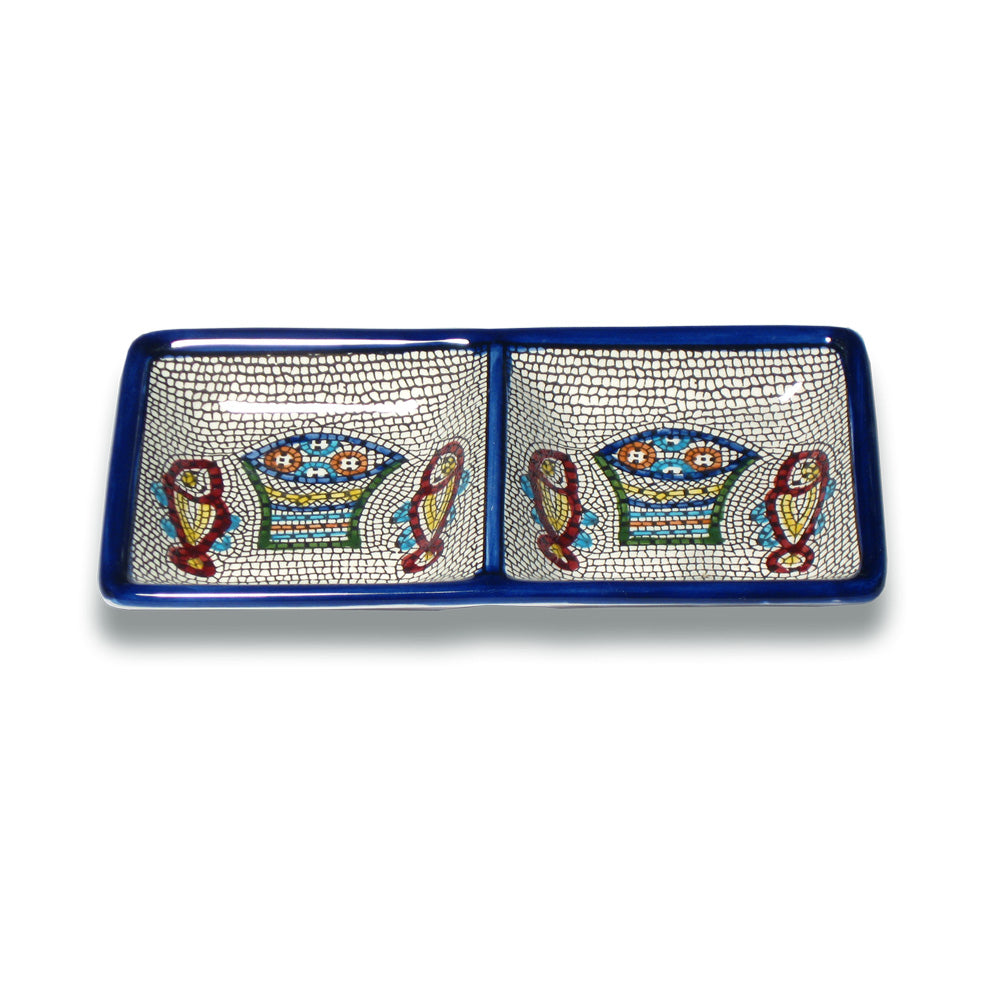 Salt Peper Celler 2- Pasin - handmade Hebron ceramic