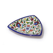 Tringle Dish 16 cm - handmade Hebron ceramic